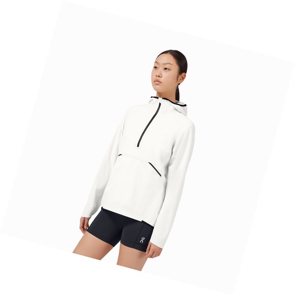 Bundy On Nepremokave Anorak Damske Biele | 364-VMEHQK